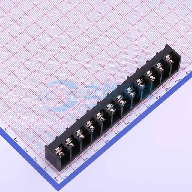 9.5mm 1x12P 每排P数:12 排数:1 直针 边脚 【栅栏】实物图