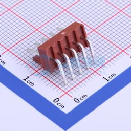 朱砂红 1x5P 间距:2.54mm 弯插【插件】缩略图