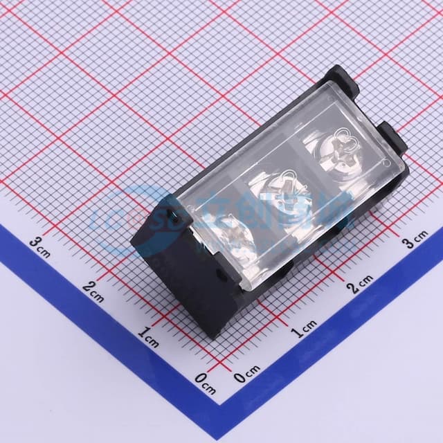 9.5mm 1x3P 每排P数:3 排数:1 直针 边脚 【栅栏】实物图
