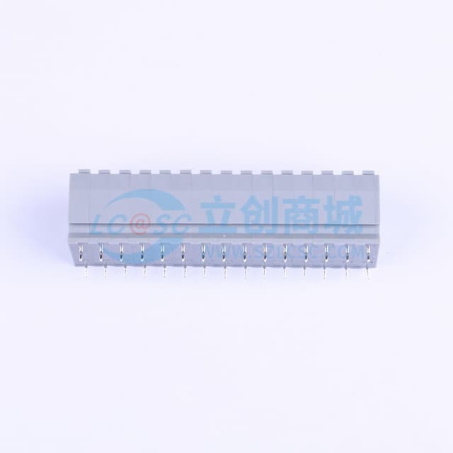 2x15P 5mm 每排P数:15 排数:2 【弹簧】实物图