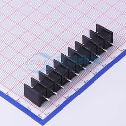 7.62mm 1x10P 每排P数:10 排数:1 直针 中脚 【栅栏】缩略图
