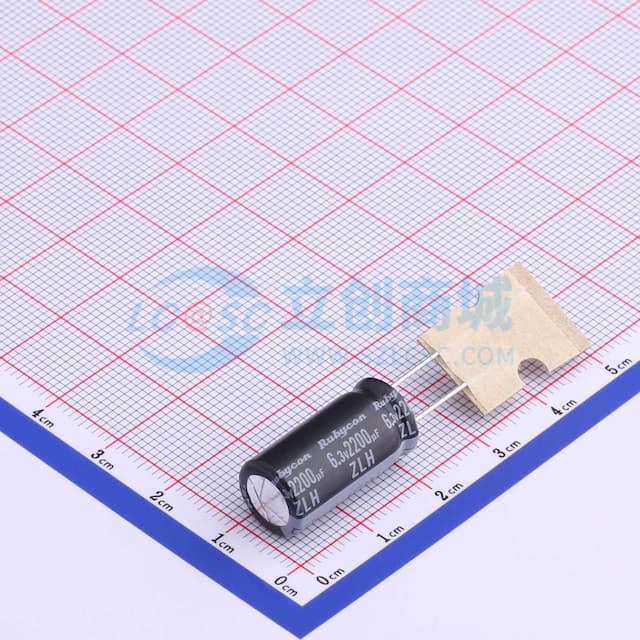 2200uF ±20% 6.3V 【插件】实物图