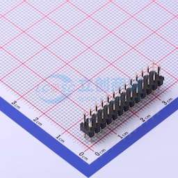 2x13P 间距:2.54mm 方针 【排针】缩略图