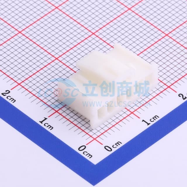 白色 1x6P 2.5mm实物图