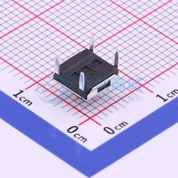 6.2*6.2*4.3mm 直插 轻触开关 【轻触】缩略图
