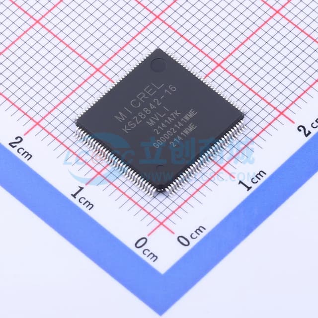 KSZ8842-16MVLI-TR实物图
