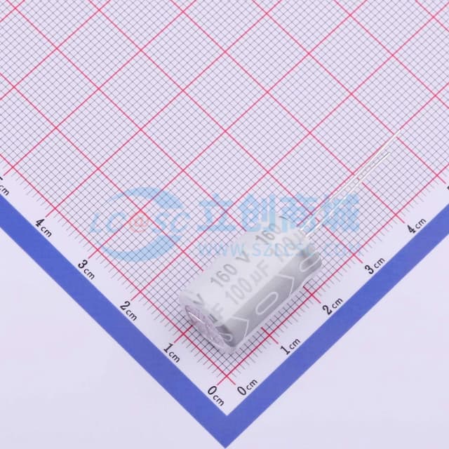100uF ±20% 160V 【引线】实物图