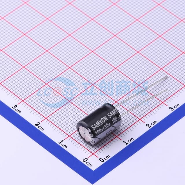 100uF ±20% 50V实物图