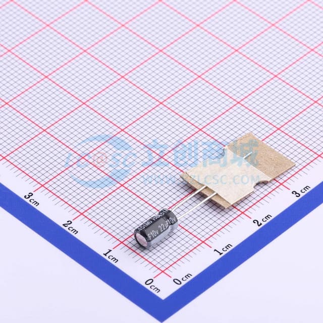 22uF ±20% 10V实物图