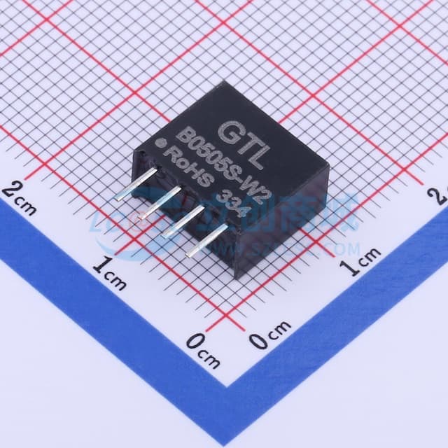 DC-DC 模块电源，定电压输入，隔离非稳压单路输出【插件】实物图