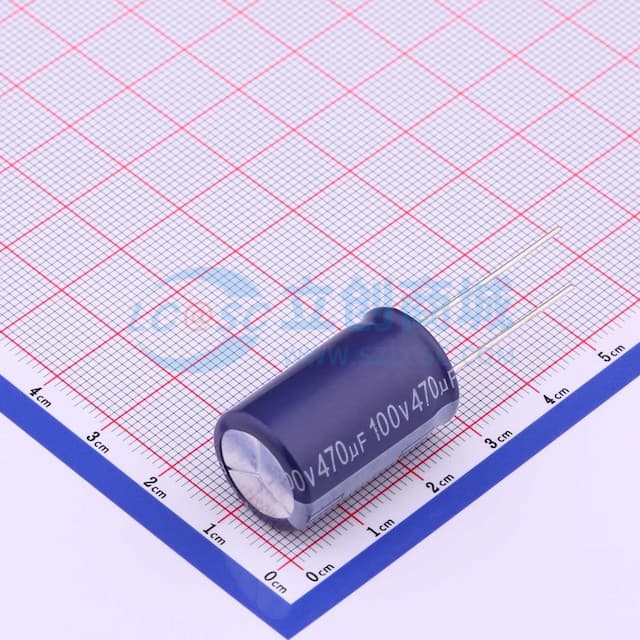 470uF ±20% 100V实物图