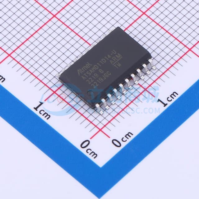 基于SMART ARM的低功耗微控制器实物图