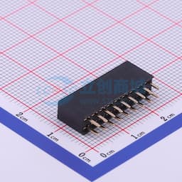 间距:2.54mm 2x9P 直插 【排针】缩略图