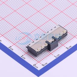 间距:1mm PIN:50P 母 立贴缩略图
