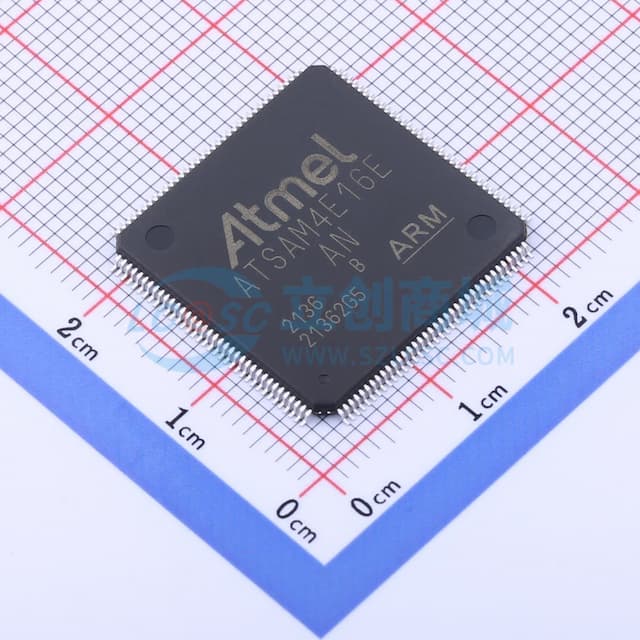 ATSAM4E16EB-AN实物图