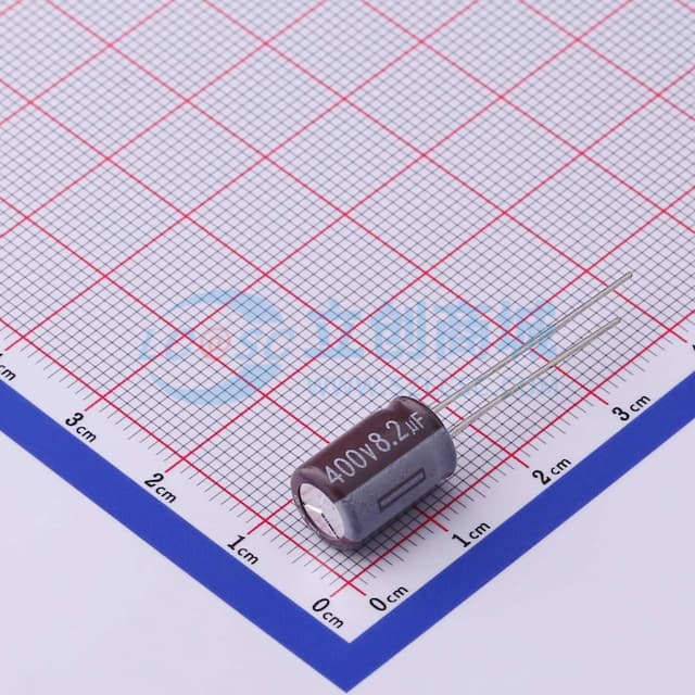 8.2uF ±20% 400V实物图