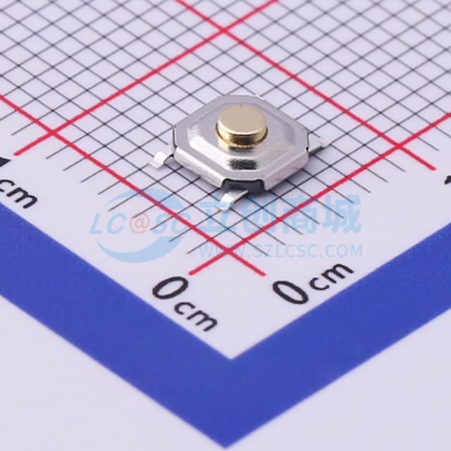 5.1*5.1*1.8mm 立贴 轻触开关实物图