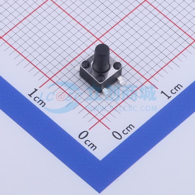 4.5*4.5*7mm 立贴 轻触开关实物图