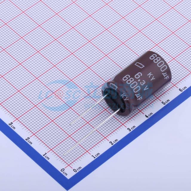 6800uF ±20% 6.3V实物图