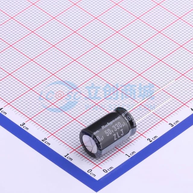 330uF ±20% 50V实物图