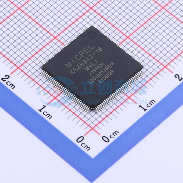 KSZ8842-16MVLI实物图