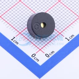 压电无源蜂器压电无源 插针 1-25V 80DB/10Cm 6.0+/-0.5KHZ 电流30mA 脚距4mm缩略图