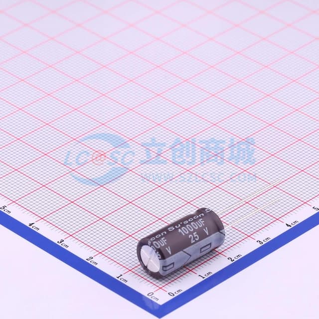 1000uF ±20% 25V实物图