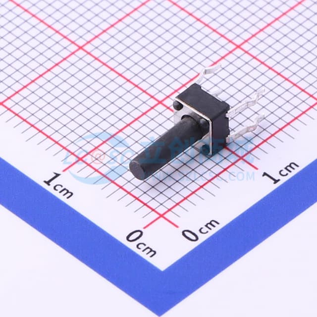 4.5*4.5*10mm 直插 轻触开关 【轻触】实物图