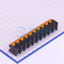 9.5mm 1x10P 每排P数:10 排数:1 直针 边脚 【栅栏】缩略图
