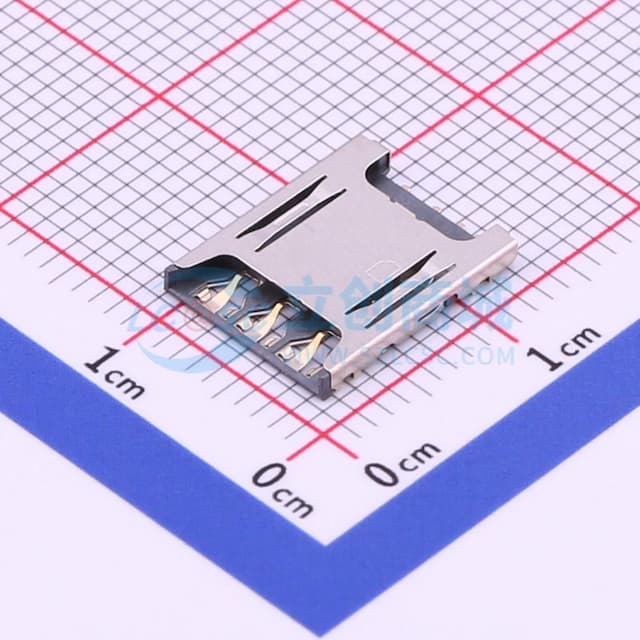 拔插式 NanoSIM卡 卡座实物图