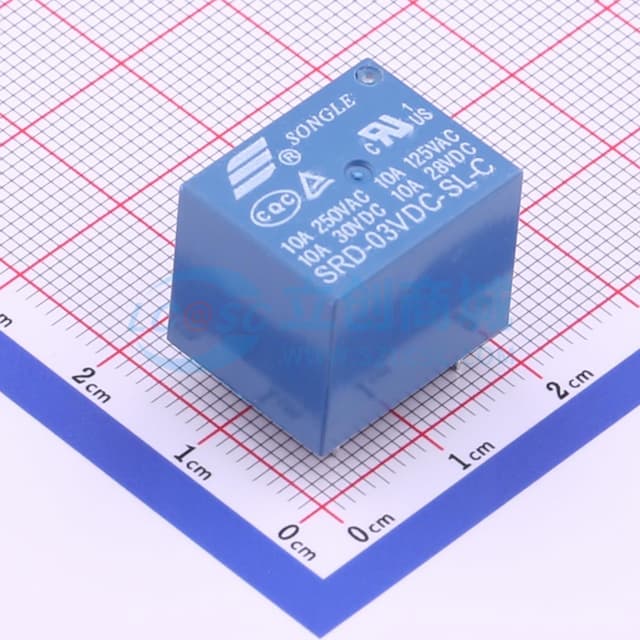 3V继电器 单刀双掷 【继电】实物图