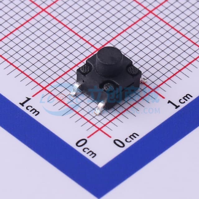 6.2*6.2*6mm 立贴 轻触开关实物图