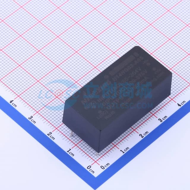 3W AC/DC模块电源，宽输入电压范围，高效率 【插件】实物图
