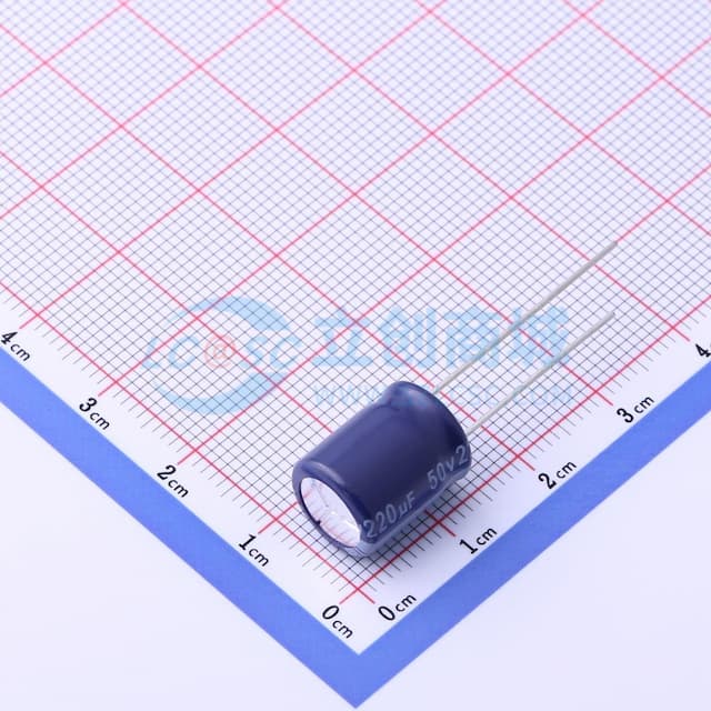 【插件】220uF ±20% 50V实物图