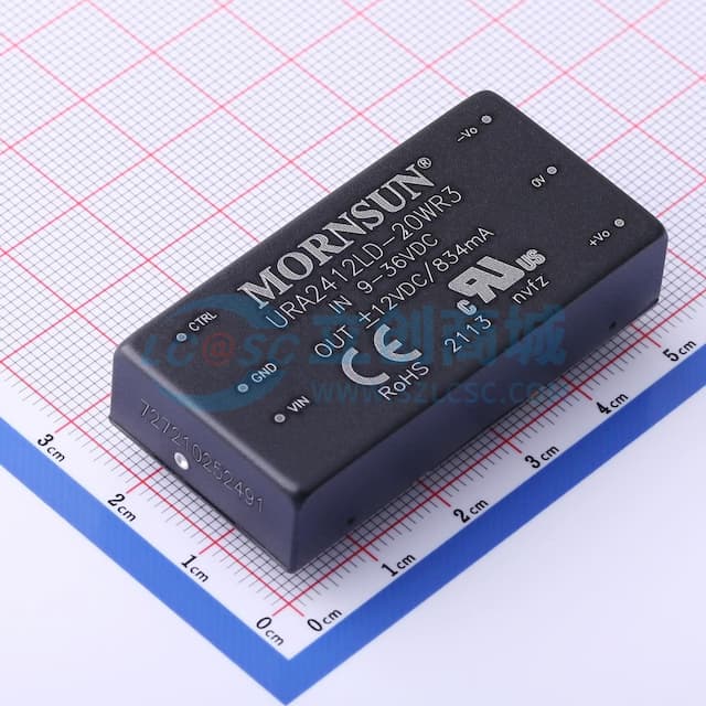 20W隔离式DC-DC转换器【电源】实物图