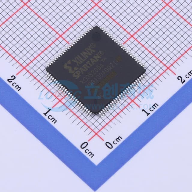 - XC3S200A 4VQG100C实物图