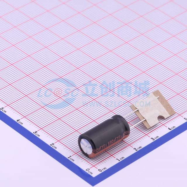 680uF ±20% 35V实物图