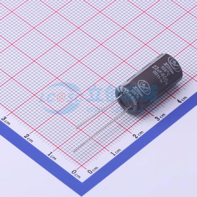 22uF ±20% 400V实物图
