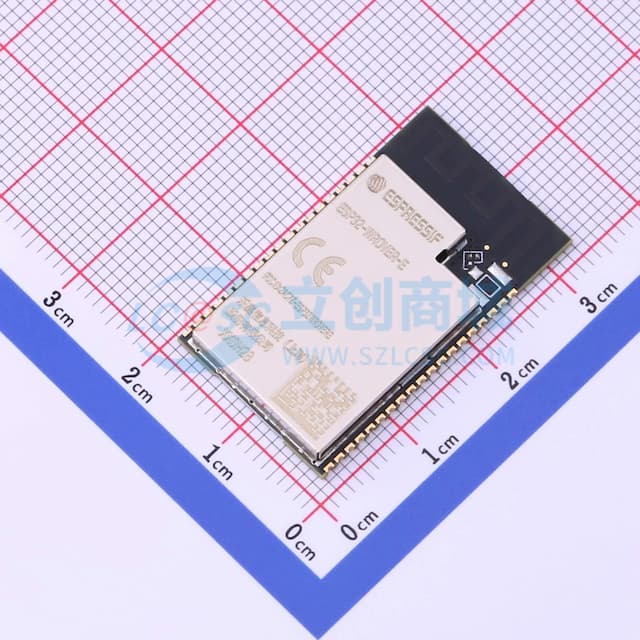 通用型Wi-Fi+BT+BLE MCU模组实物图