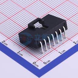 黑色 1x7P 间距:2.54mm 弯插【插件】缩略图