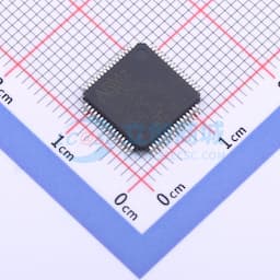 带FPU的超低功耗80 Mhz Arm Cortex-M4 MCU，具有256-KB Flash存储器、LCD、USB和AES-256缩略图