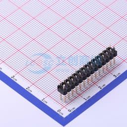 2x14P 间距:2.54mm 方针 【排针】缩略图