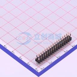 2x17P 间距:2.54mm 方针 【排针】缩略图