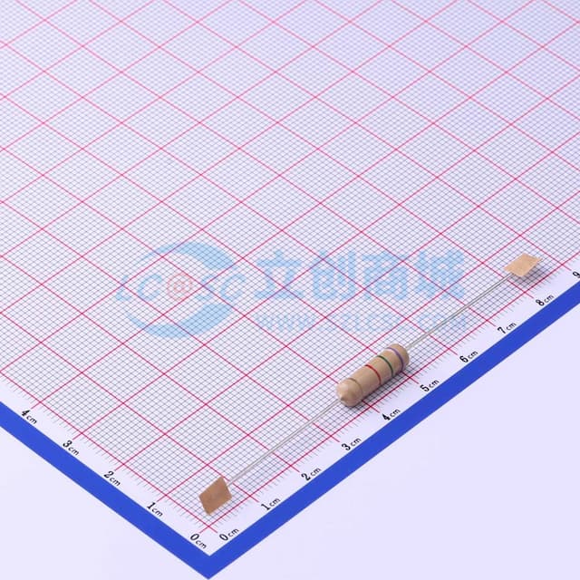 碳膜电阻 7.5kΩ ±5% 2W实物图