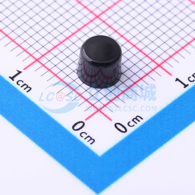 508102000 开关盖帽-黑色实物图