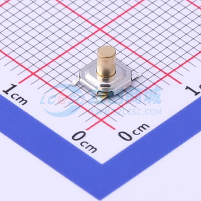 5.2*5.2*4mm 立贴 轻触开关实物图