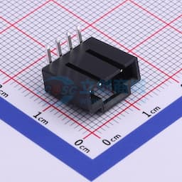 黑色 1x4P 间距:2.54mm 弯插【插件】缩略图