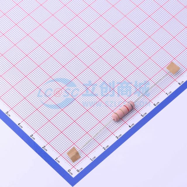 金属氧化膜电阻 8.2Ω ±5% 3W实物图