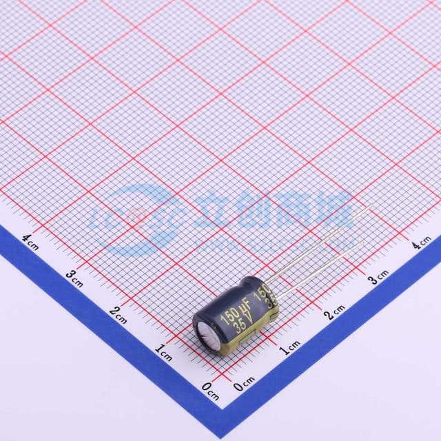 150uF ±20% 35V实物图