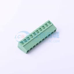 1x10P 5mm 直插 排数:1 每排P数:10【螺钉】缩略图
